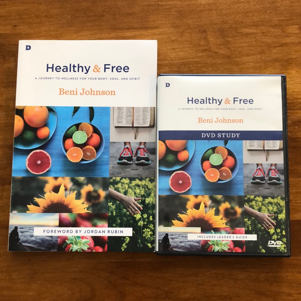 Healthy & Free DVD and Book set Healthy and Free by Beni Johnson Bethel